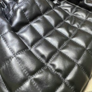 Gucci Deco medium tote bag in black leather 43*28*8cm Bags