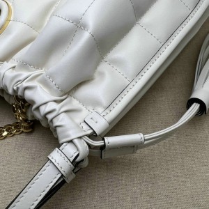 Gucci Deco medium tote bag in white leather 43*28*8cm Bags