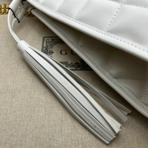 Gucci Deco medium tote bag in white leather 43*28*8cm Bags