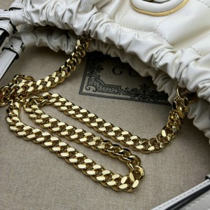 Gucci Deco medium tote bag in white leather 43*28*8cm Bags