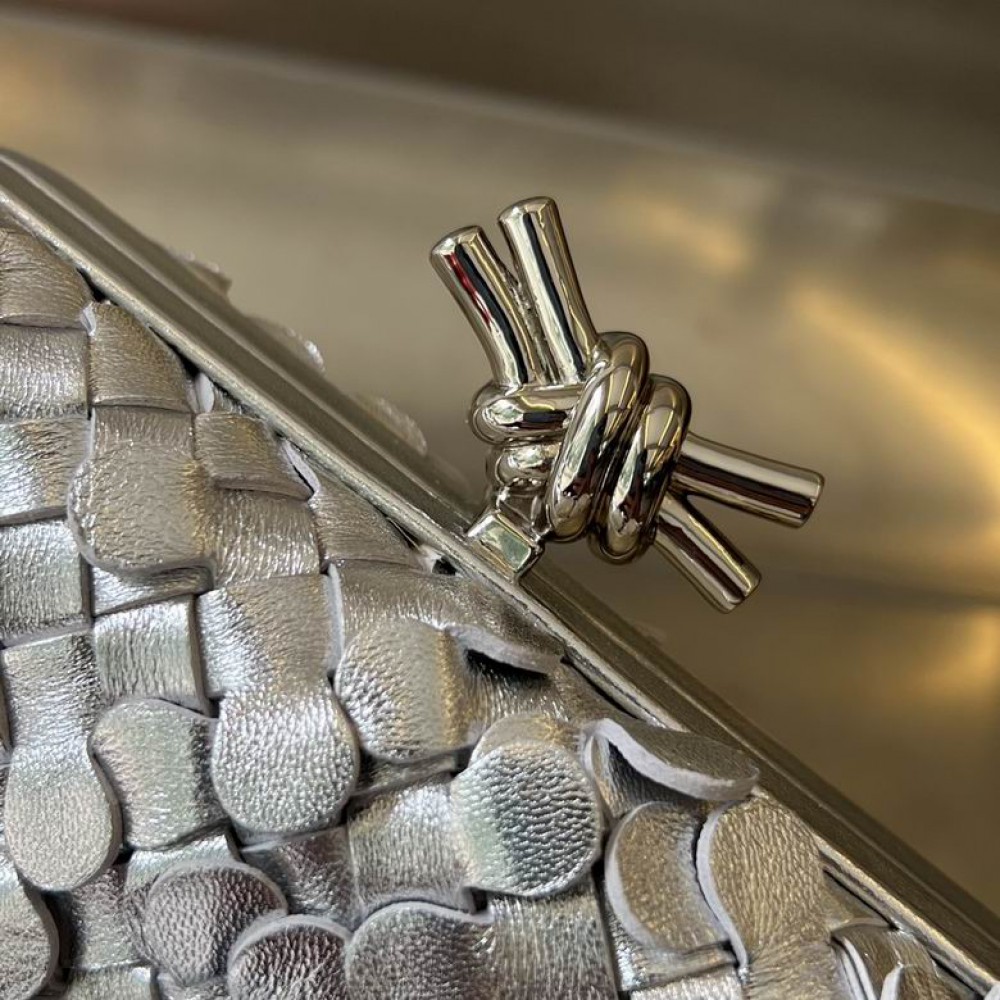 Bottega veneta stretch knot clutch 20x12cm Bags