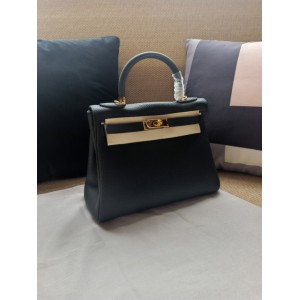Hermes kelly bag 28cm - 32cm black togo leather Bags