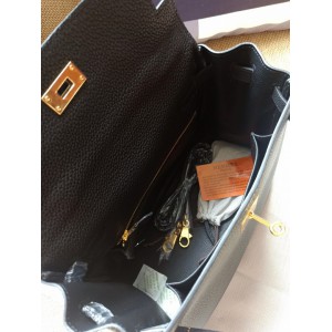 Hermes kelly bag 28cm - 32cm black togo leather Bags