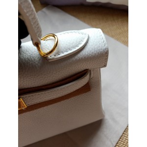 Hermes kelly bag 28cm - 32cm white togo leather Bags