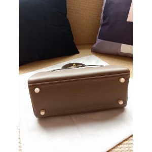 Hermes kelly bag 28cm - 32cm grey togo leather Bags