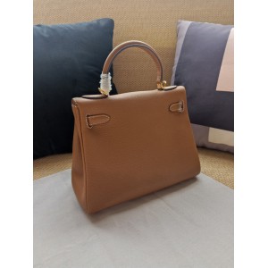 Hermes kelly bag 28cm - 32cm brown togo leather Bags