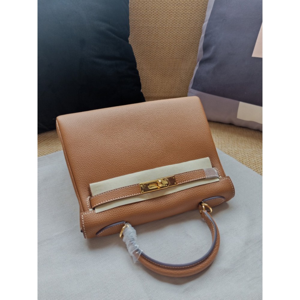 Hermes kelly bag 28cm - 32cm brown togo leather Bags