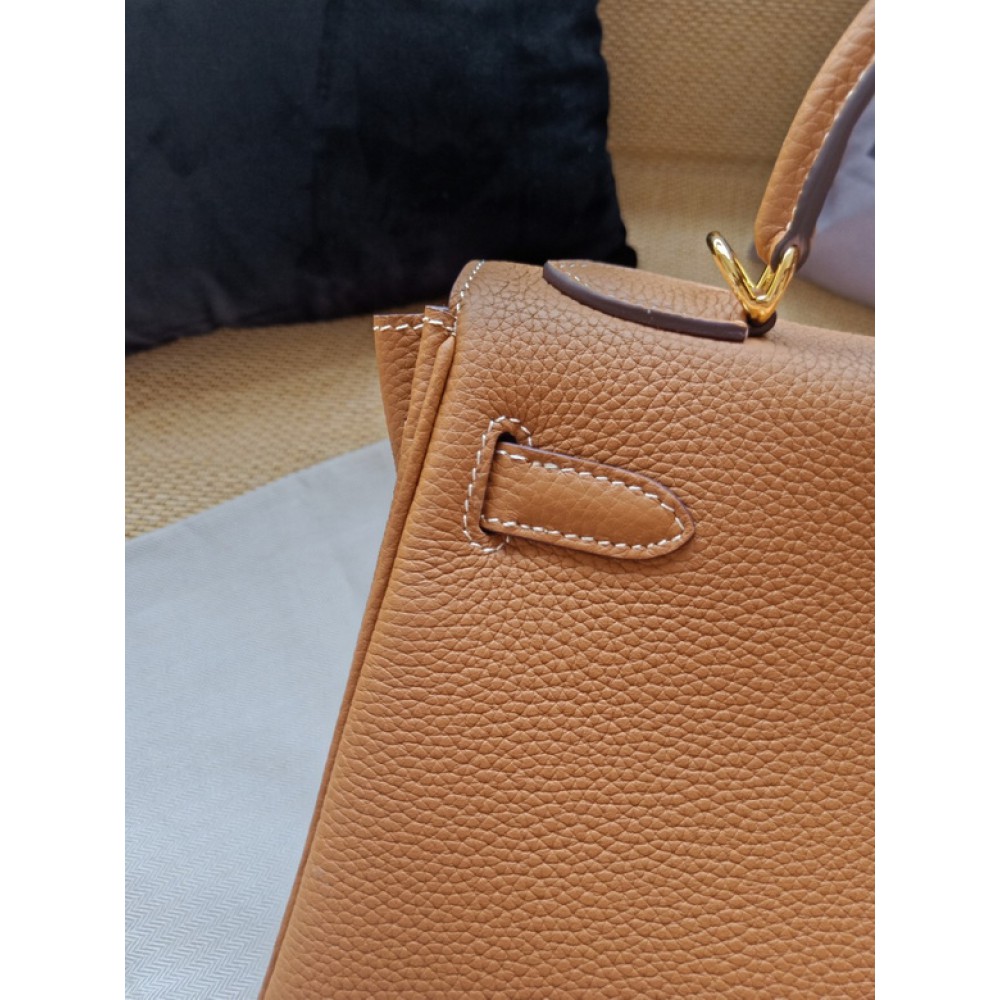 Hermes kelly bag 28cm - 32cm brown togo leather Bags