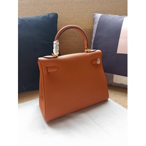 Hermes kelly bag 28cm - 32cm orange togo leather Bags