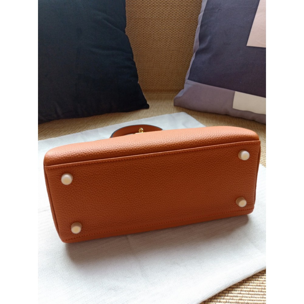 Hermes kelly bag 28cm - 32cm orange togo leather Bags