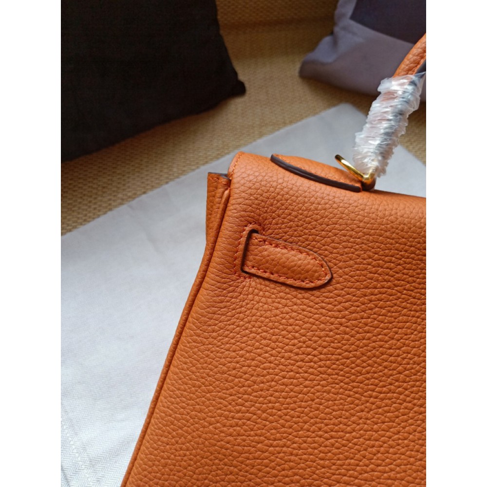 Hermes kelly bag 28cm - 32cm orange togo leather Bags