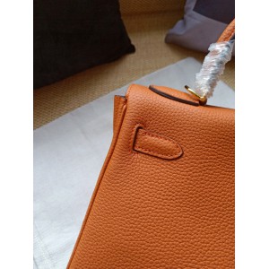 Hermes kelly bag 28cm - 32cm orange togo leather Bags