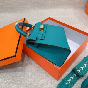 Hermes kelly bag 19x22cm epsom leather Bags