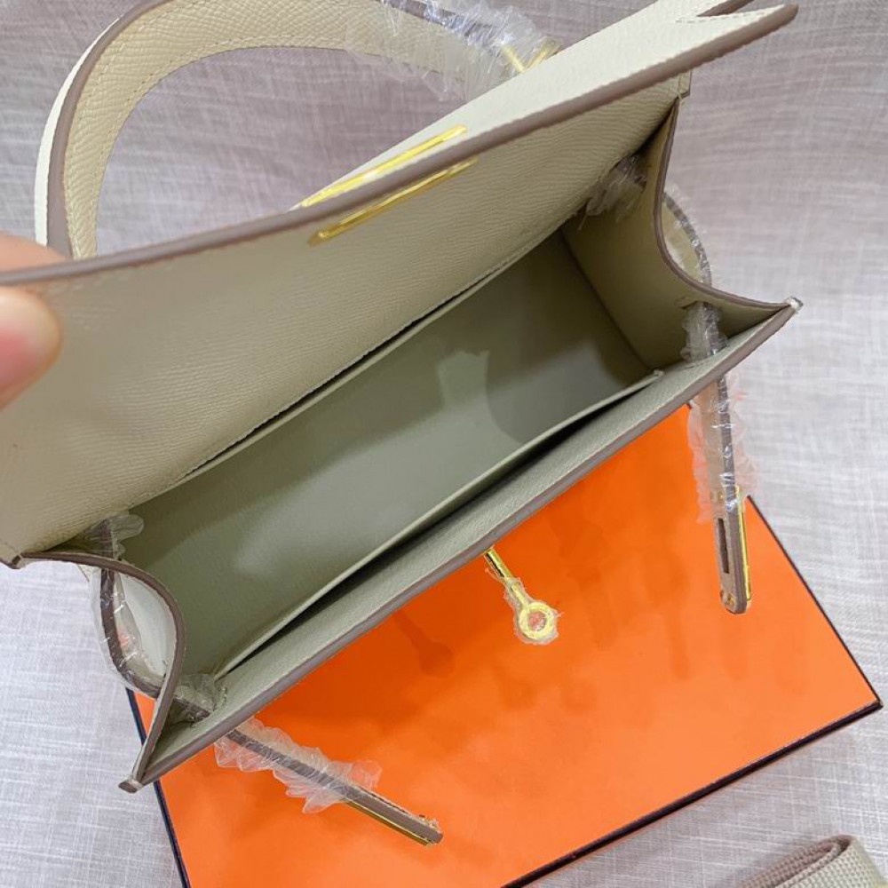 Hermes kelly bag 19x22cm epsom leather Bags