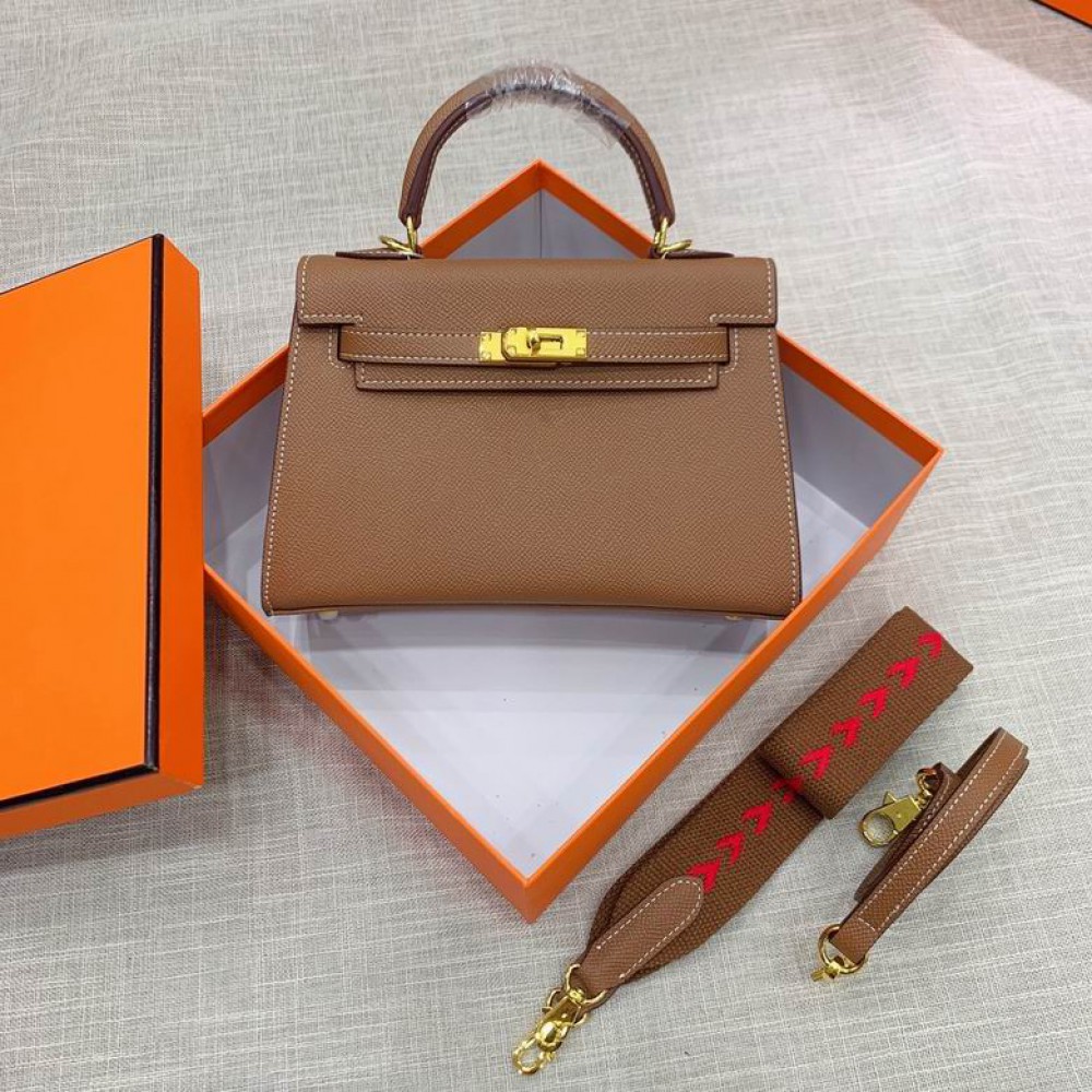 Hermes kelly bag 19x22cm epsom leather Bags