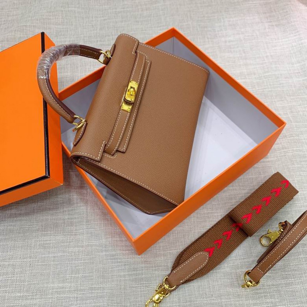 Hermes kelly bag 19x22cm epsom leather Bags