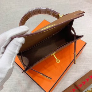 Hermes kelly bag 19x22cm epsom leather Bags