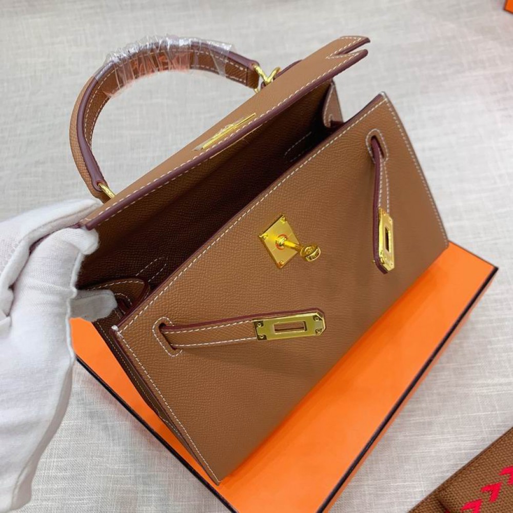 Hermes kelly bag 19x22cm epsom leather Bags