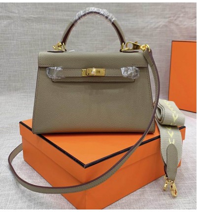 Hermes kelly bag 19x22cm epsom leather