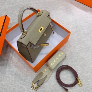 Hermes kelly bag 19x22cm epsom leather Bags