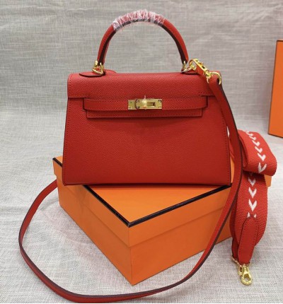 Hermes kelly bag 19x22cm epsom leather