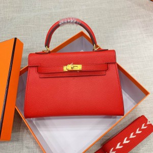 Hermes kelly bag 19x22cm epsom leather Bags