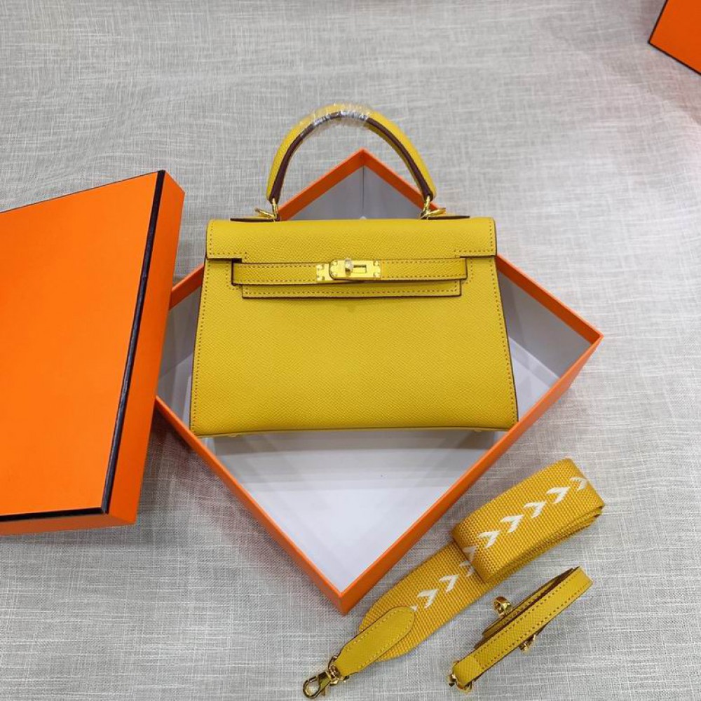 Hermes kelly bag 19x22cm epsom leather Bags
