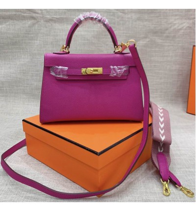 Hermes kelly bag 19x22cm epsom leather