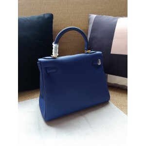 Hermes kelly bag 28cm - 32cm blue togo leather Bags