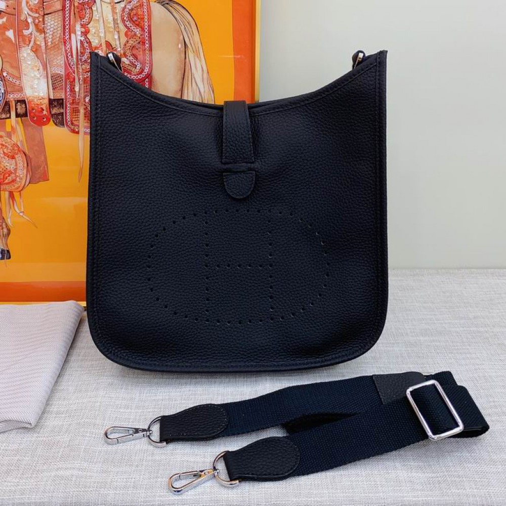 Hermes evelyne 30.5x33cm black Bags