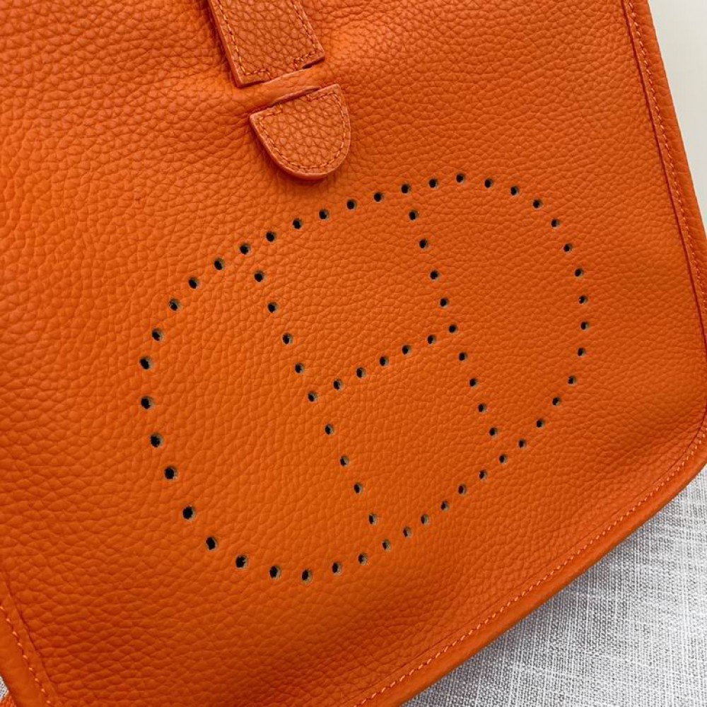 Hermes evelyne 30.5x33cm orange Bags