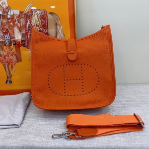 Hermes evelyne 30.5x33cm orange Bags