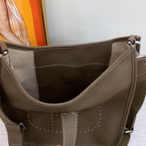 Hermes evelyne 30.5x33cm grey Bags