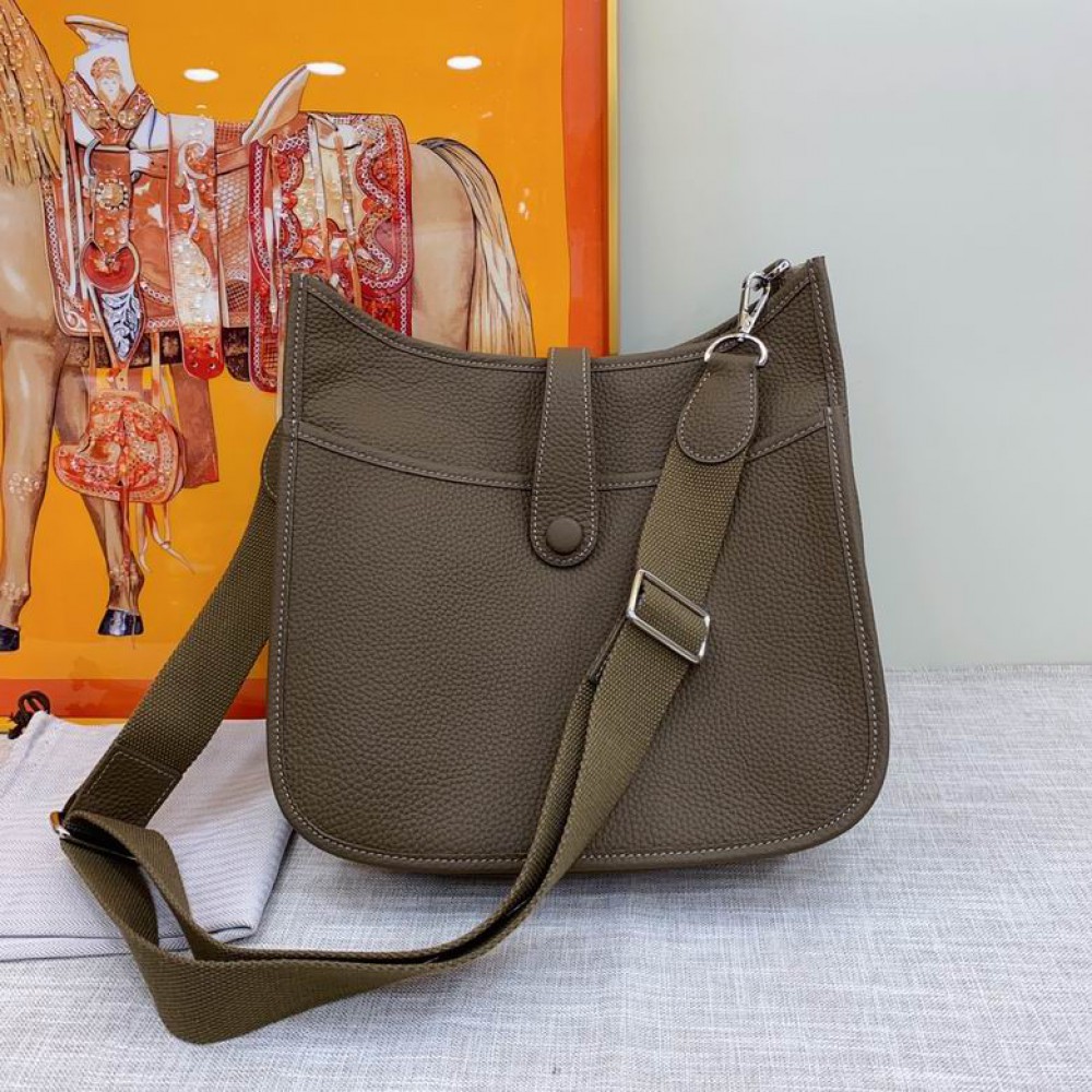 Hermes evelyne 30.5x33cm grey Bags