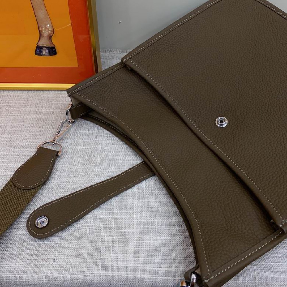 Hermes evelyne 30.5x33cm grey Bags