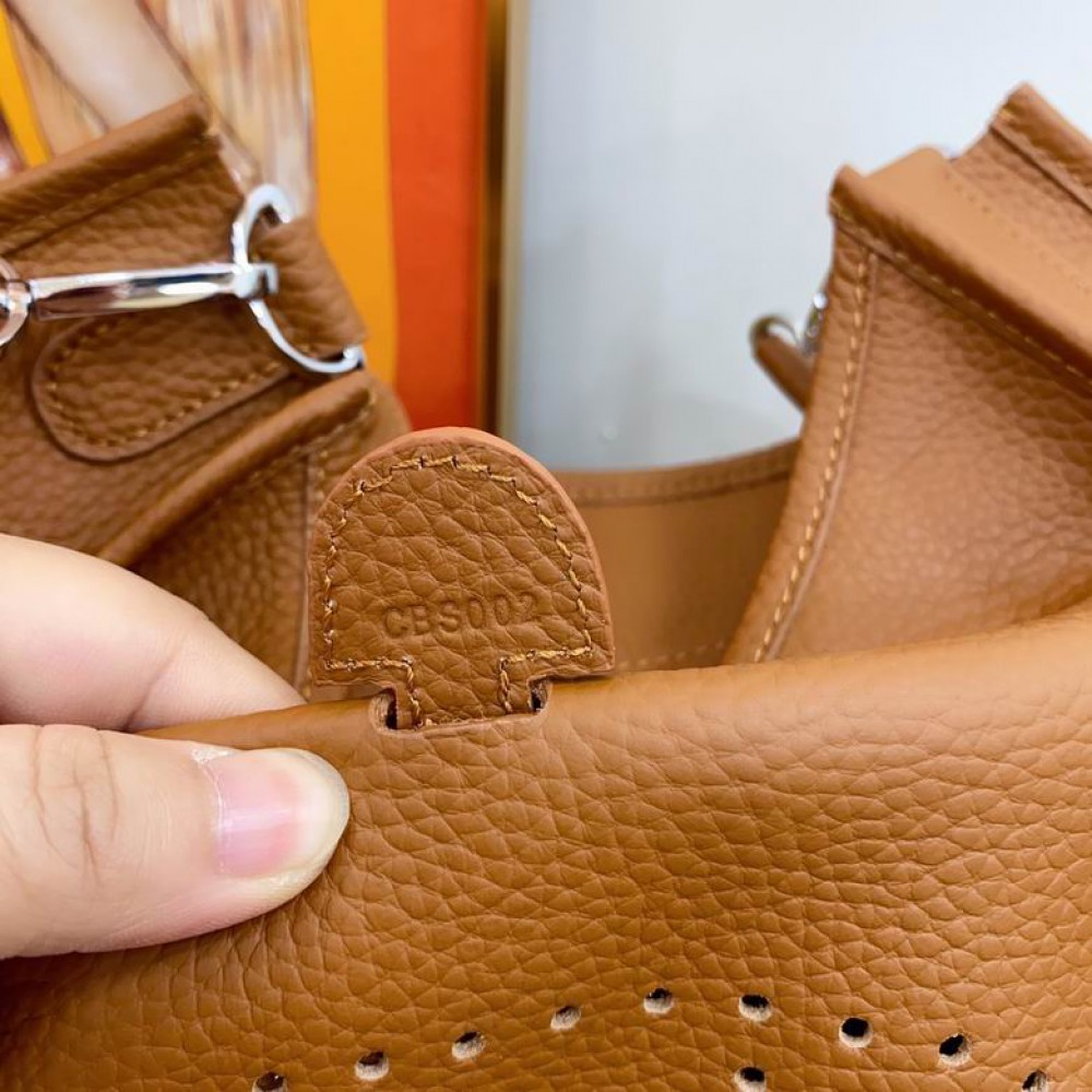 Hermes evelyne 30.5x33cm brown Bags