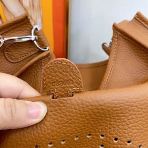 Hermes evelyne 30.5x33cm brown Bags