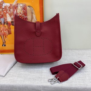 Hermes evelyne 30.5x33cm bordo Bags