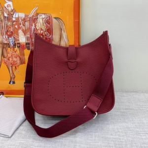 Hermes evelyne 30.5x33cm bordo Bags