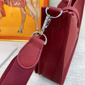 Hermes evelyne 30.5x33cm bordo Bags