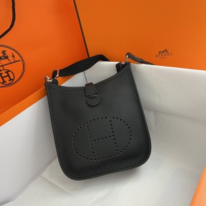 Hermes evelyne 20x16.5cm black Bags