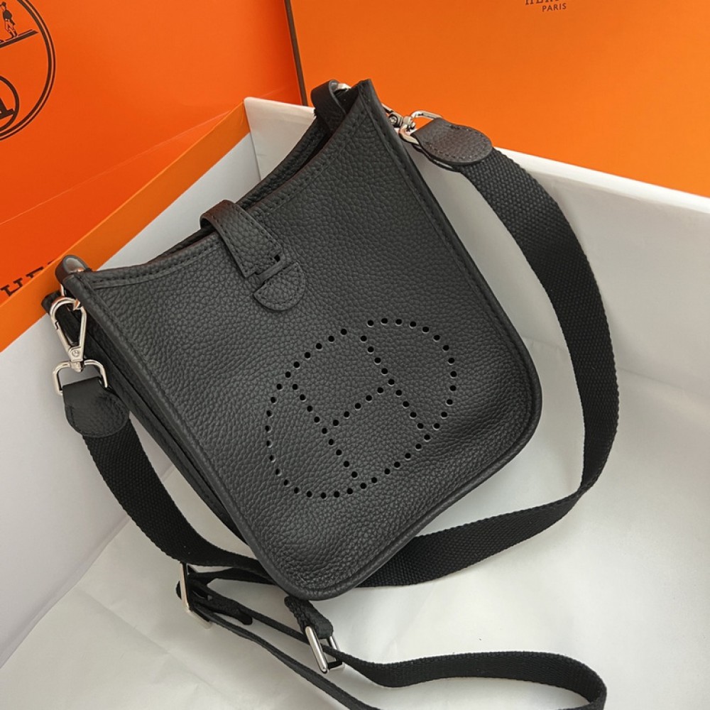 Hermes evelyne 20x16.5cm black Bags