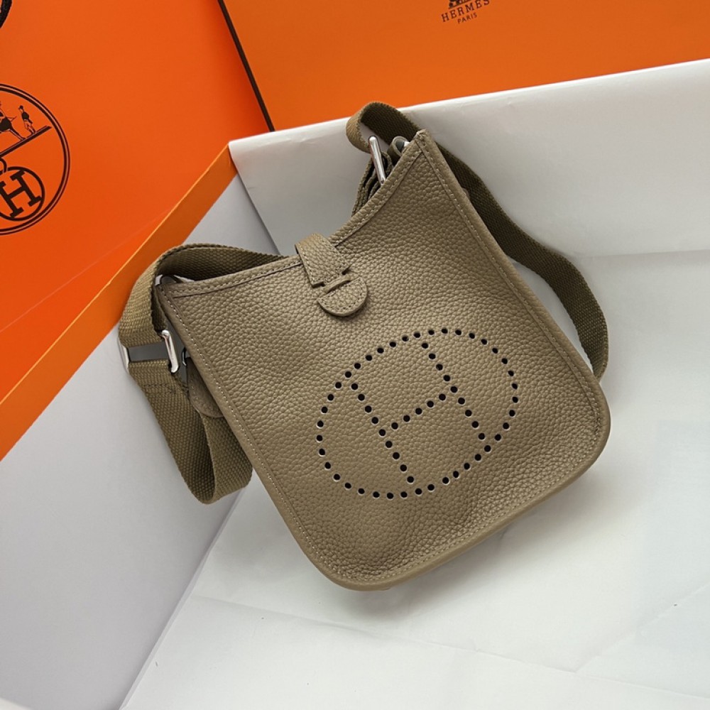 Hermes evelyne 20x16.5cm grey Bags