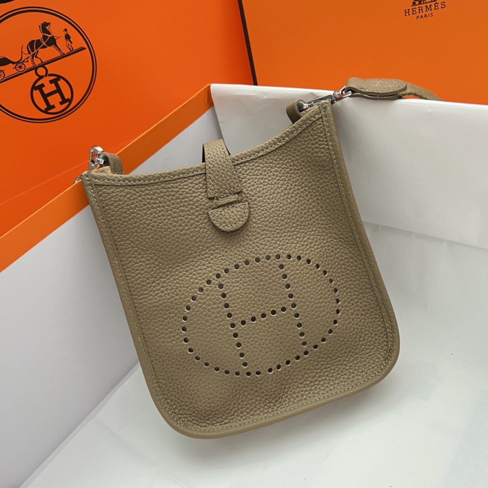 Hermes evelyne 20x16.5cm grey Bags