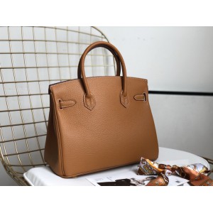 Hermes birkin bag togo leather brown 35x25cm-30x22cm Bags