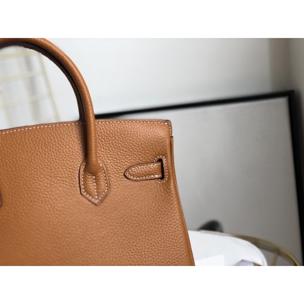 Hermes birkin bag togo leather brown 35x25cm-30x22cm Bags
