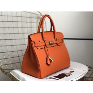 Hermes birkin bag togo leather orange 35x25cm-30x22cm Bags
