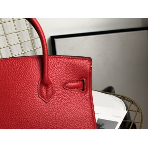 Hermes birkin bag togo leather red 35x25cm-30x22cm Bags