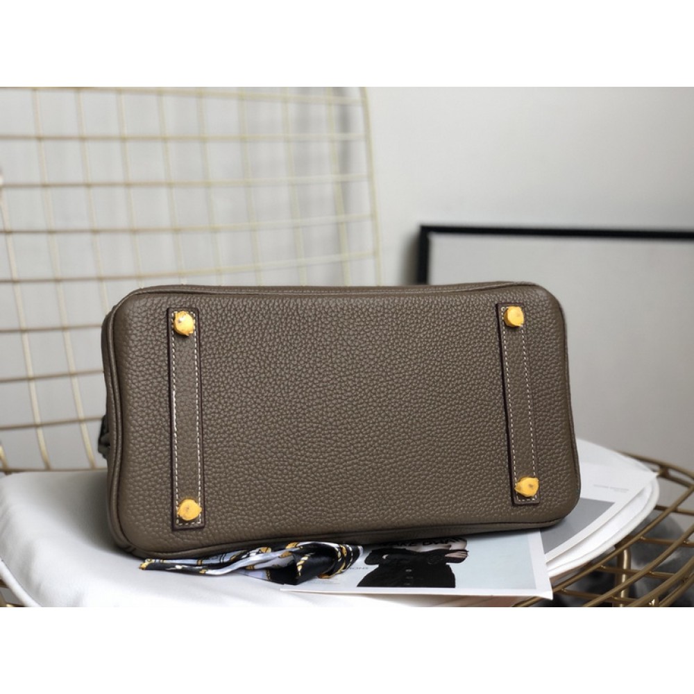 Hermes birkin bag togo leather grey 35x25cm-30x22cm Bags