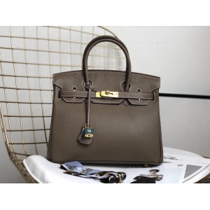 Hermes birkin bag togo leather grey 35x25cm-30x22cm Bags